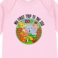 thumbnail image 4 of Inktastic First Trip to the Zoo Boys or Girls Long Sleeve Baby Bodysuit, 4 of 5