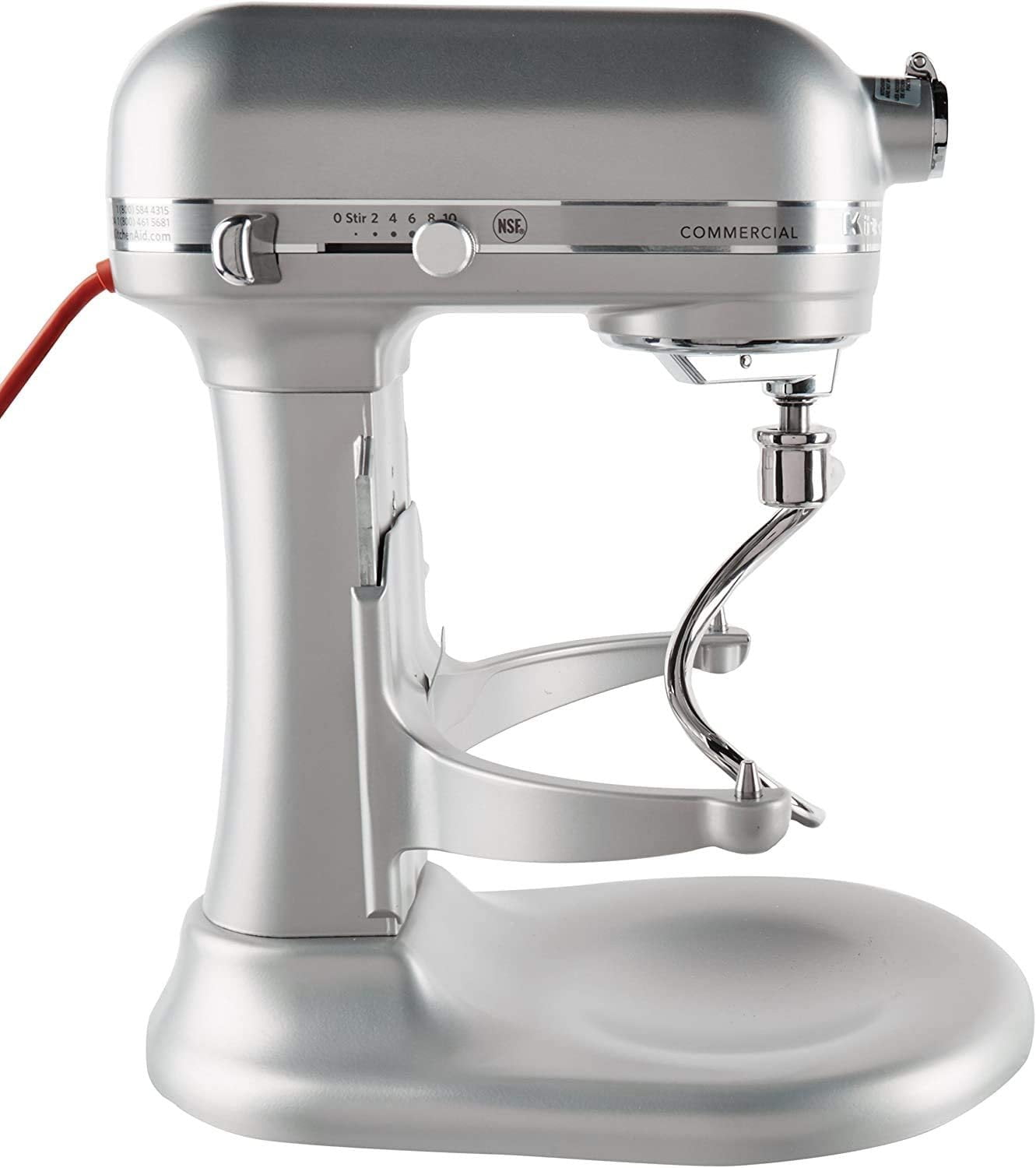 KSM8990ER by KitchenAid - NSF Certified® Commercial Series 8 Quart Bowl  Lift Stand Mixer