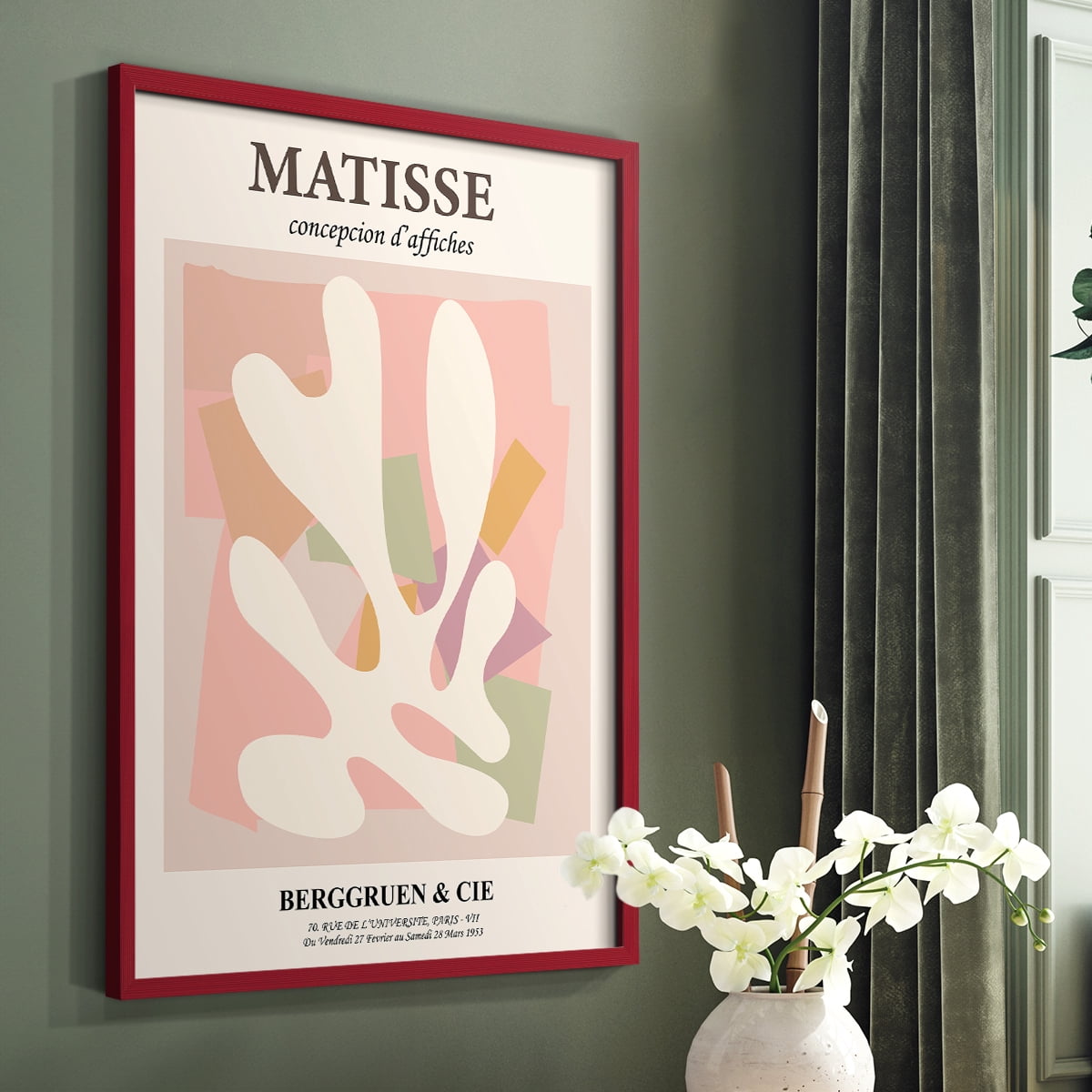 Matisse LV Framed Print - Solid Wood