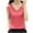 Watermelon Red-01, variant on HADST Women's Cropped V-Neck Tank Top Loose Fit Sleeveless Shirt (S-5XL) Summer Casual Flowy Camisole