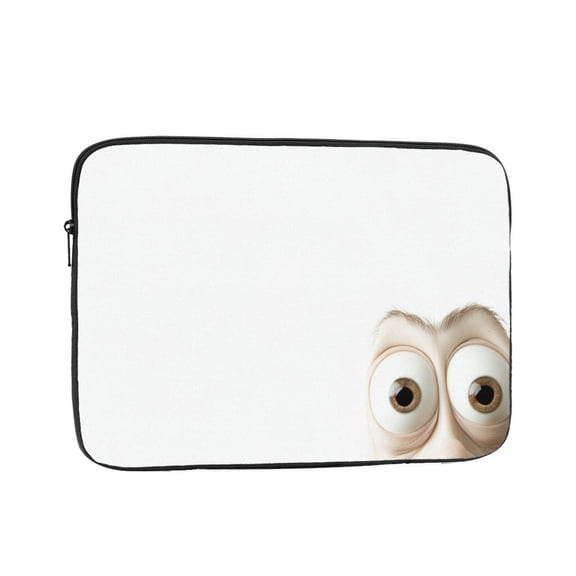Laptop Sleeve Bag Compatible For iPad MacBook Air Pro Tablet Computer PC notebook Protective Fit in 10/12/13/14/15/16/17 inch Size Alien Look