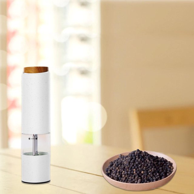 Molinillo de pimientos eléctrico, molinos automáticos de pimienta para Bar, cocina y hogar 1 PC