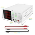 thumbnail image 2 of Lab Programmable Find Regulated Power Supply 30V 10A 60V 5A 120V 3A DC Power Supplies Adjustable High Precision Memory Function ,Test accurately, 2 of 6