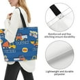 thumbnail image 3 of Kdxio Construction Vehicles Casual Tote Bags Women Big Capacity Shoulder Bag for Women Travel Shoulder Bags Handbags, 3 of 8