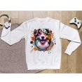 thumbnail image 5 of Australian Shepherd Portrait Watercolor Vintage Retro Styles Sweatshirt Unisex Merch Aussie Dog Lover Gifts - 00001, 5 of 6