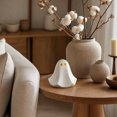 thumbnail image 4 of Halloween Ceramic Ghost Night Light, Cute Ghost Table Lamp Ornament, Warm Glow Desktop Decor, Bedroom Shelf Mantel Accent, Festive Holiday Gift, 4 of 5