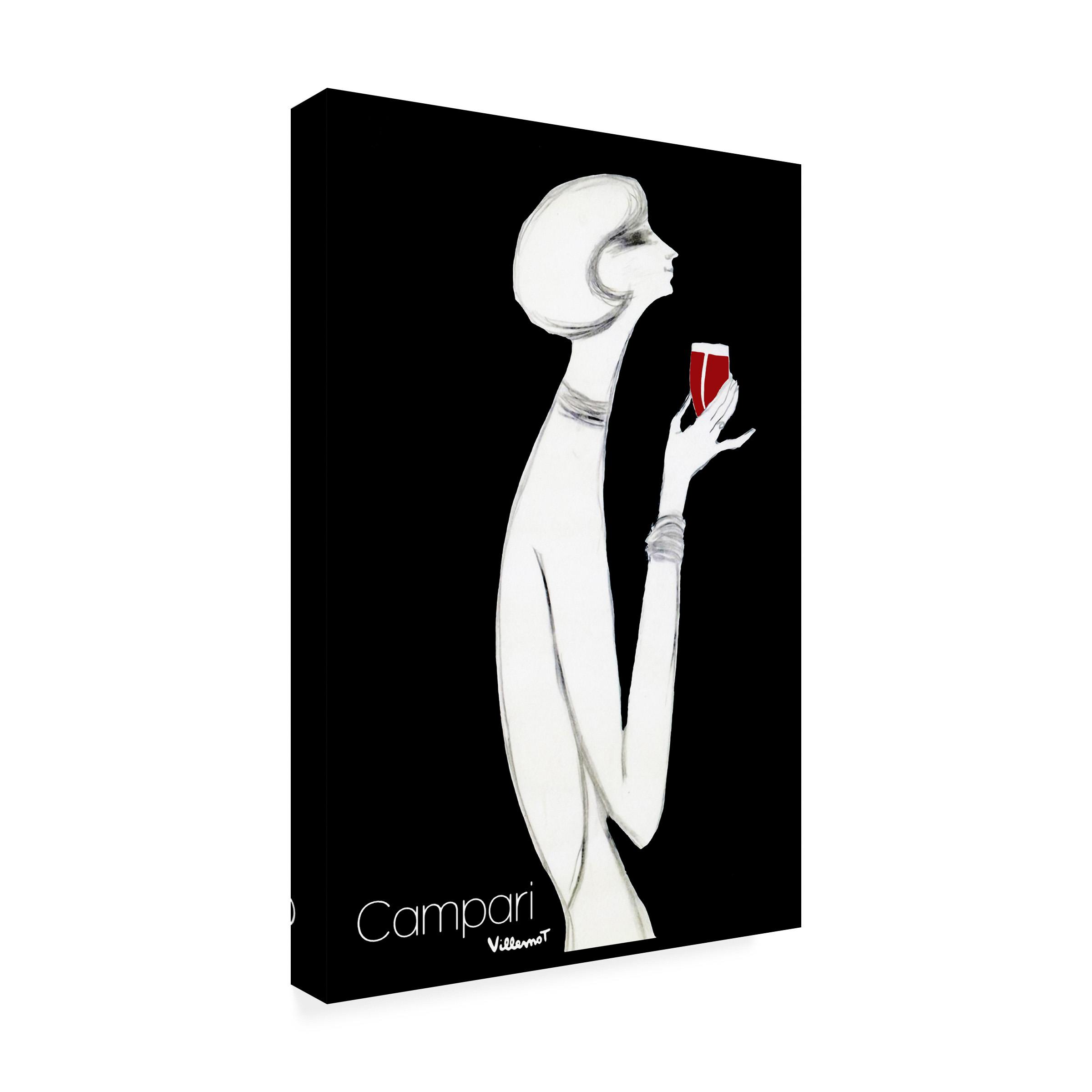 Trademark Fine Art Vintage Lavoie Spirits 25 Canvas Wall Art - 12x19