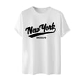 thumbnail image 4 of Leey-World Men's T-Shirt Short Sleeve Crew Neck Textured Shirts Classic Knit Pullover Tees Mens Tshirts(White,L), 4 of 9