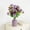 Purple, variant on JZCHUNTOY Artificial Daisy Flower Bouquet 1 Piece, Realistic Fake Dancing Daisy Decor Bouquet, Fade Resistant Faux Flower Arrangement, for Home, Wedding, Party, Table Centerpiece Decoration