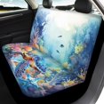 thumbnail image 4 of Uourmeti Turtle Pattern Car Seat Covers Full Set Anti-Slip Car Front & Rear Seat Covers Breathable Interior Car Seat Cover Full Set Fit for Van Truck, 4 of 10