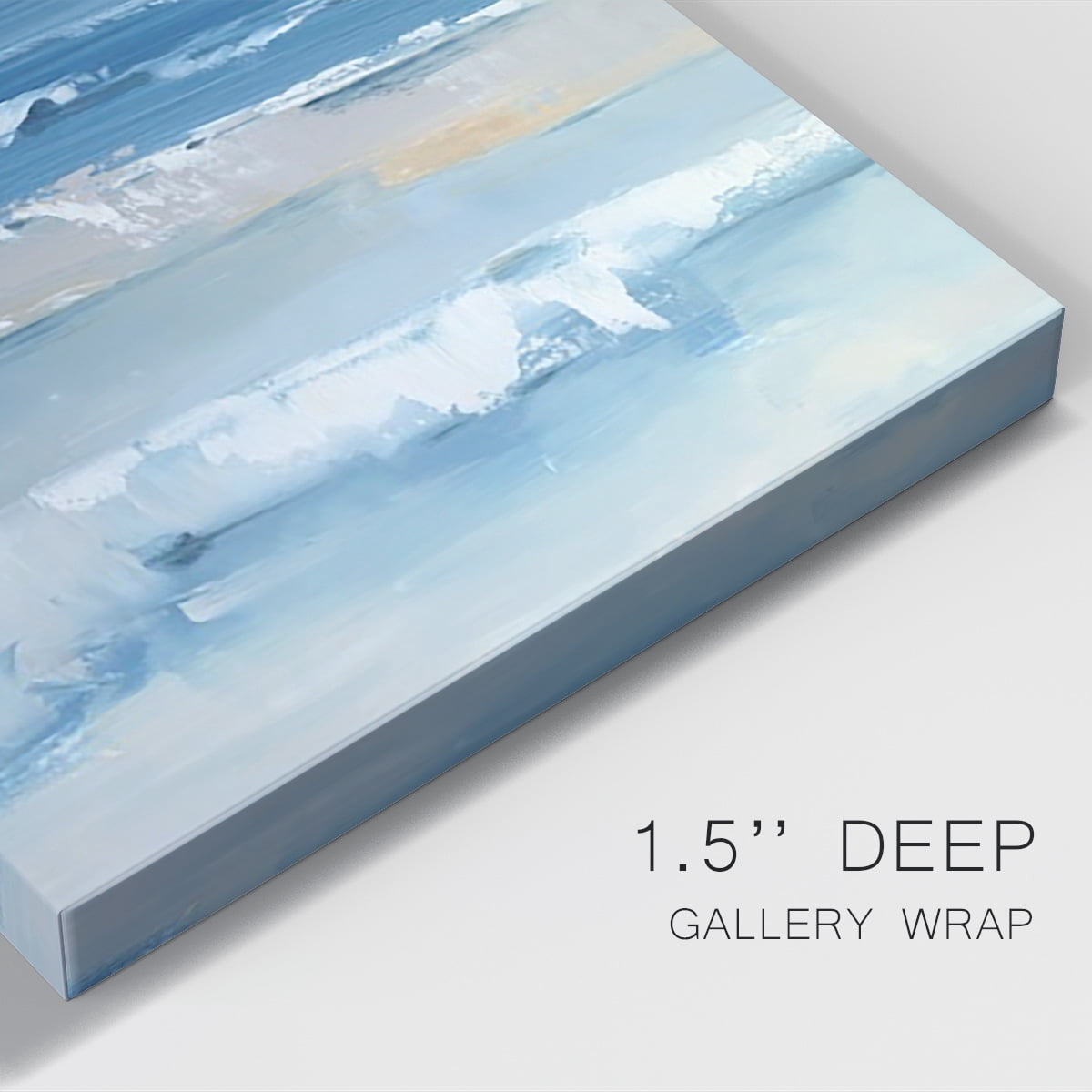 Coastal Colors I Premium Gallery Wrapped Canvas - Ready to Hang