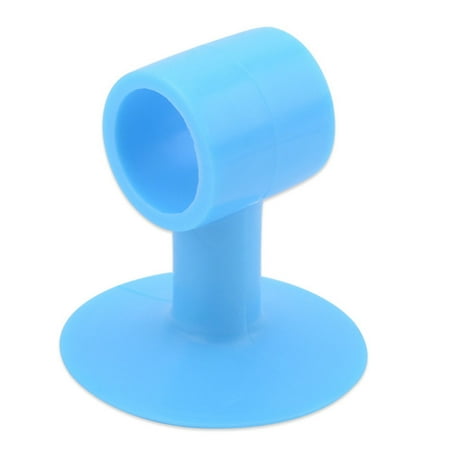 

Suzicca Silicone Door Suction Punching Free -collision Glass Buffer Door Resistance Toilet Door Wall Suction Blue