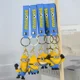 thumbnail image 5 of Minions 4 Despicable Me 4 Multipiece wholesale Keychain Kawaii Figure Pendant Doll Toy Cartoon Model Kid Birthday Christmas Gift, 5 of 5