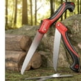 thumbnail image 6 of Folding Camping Pruning With Triple Cut, Folding Camping saw 7 Inch Heavy Duty Pruning Saw, Hand Saw, Razor Teeth for Tree Trimming, Wood Cutting, Camping, Bushcraft, and Gardening, 6 of 8