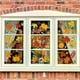 thumbnail image 4 of 6 sheets Autumn Leaf Window Stickers - Vibrant Fall-Themed Decals for Seasonal Home Decor Classic PVC Static Cling Panels, 4 of 5
