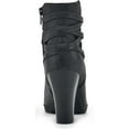 thumbnail image 3 of White Mountain Womens Spade Faux Leather Almond Toe Ankle Boots, 3 of 3