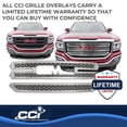 thumbnail image 3 of Coast To CoastIWCGI141 Grille Insert Overlay Mesh Style 2 Piece Chrome Plated, 3 of 5
