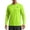 Fluorescent Green_014, variant on Men’s UV Protection Long Sleeve Performance Shirt, Breathable Quick Dry Rash Guard with Logo for Beach, Pool and Fishing Trips Yellow 2XL