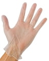 AWP Pro Paint Disposable Gloves, Vinyl Gloves, One Size, Clear, 50 Count