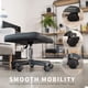 thumbnail image 5 of Reposapiés VIVO CHAIR-S04F ajustable negro, 5 of 9