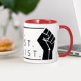 thumbnail image 4 of CafePress - Rise. Resist. Persist. Mug - 11 oz Ceramic Mug - Novelty Coffee Tea Cup, 4 of 6