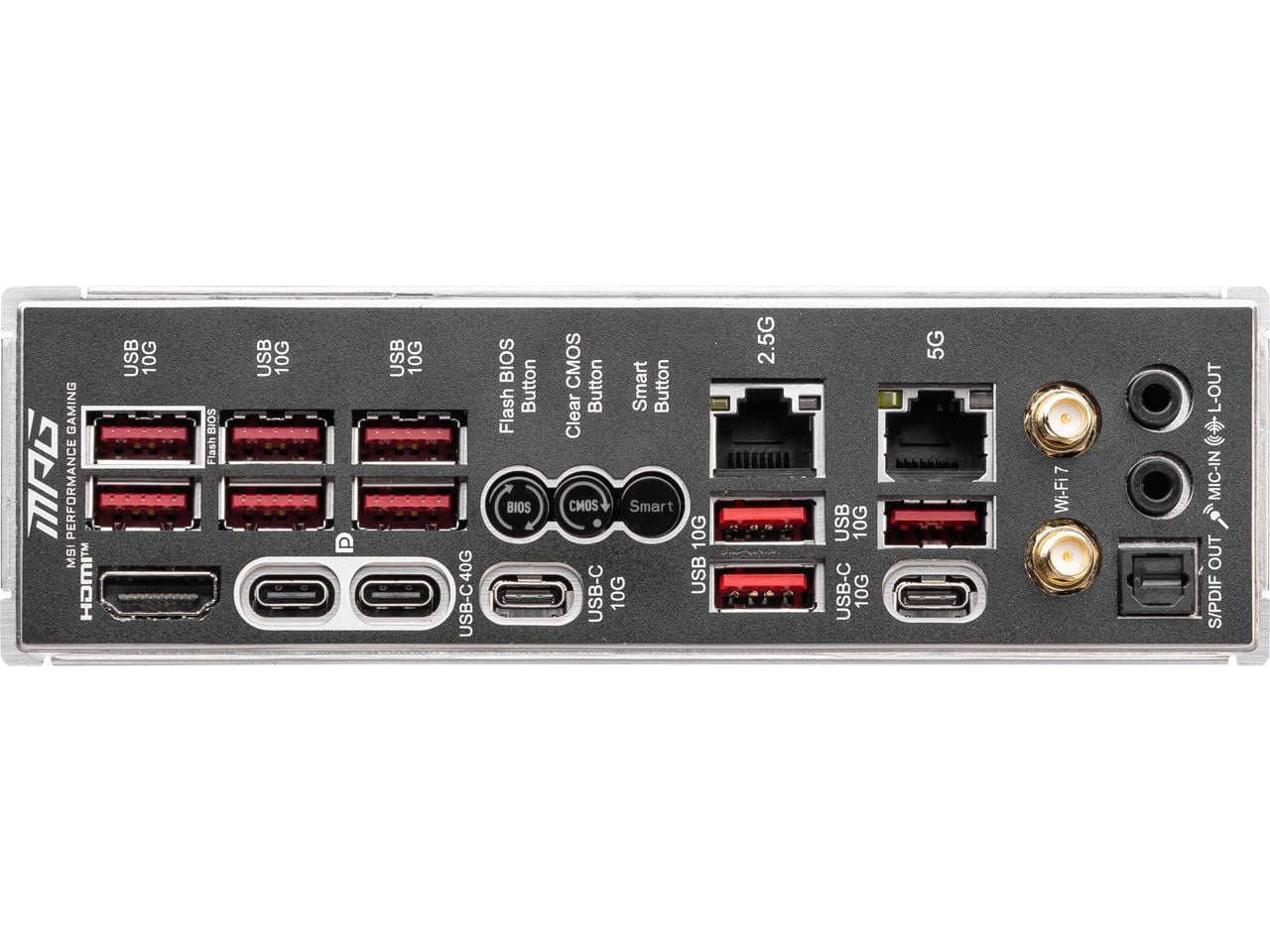 中古品AMD Ryzen 9800X3D+MSI X870E carbon Amazon.com: MSI MPG X870E Carbon WiFi Gaming Motherboard