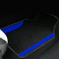 thumbnail image 4 of Leadwolf Car Floor Mats for Kia for EV6 Vinyl Carpet Protection Car Liners All Weather Velvet Colored Stripe Black and Blue 4pcs, 4 of 8