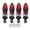 Red, variant on YAHHU 4 Pcs 55mm RC Car Shock Absorbers Aluminum Alloy Oil Shocks Damper Set for 1/10 RC Car Replacement Parts, Includes Screws, Premium Red Edition