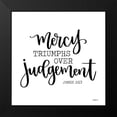 thumbnail image 2 of Imperfect Dust 15x15 Black Modern Framed Museum Art Print Titled - Mercy Triumphs, 2 of 5