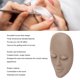 thumbnail image 5 of Cabeza de maniquí Párpados Cabeza de maniquí de Pestañas Párpados Realistas Extraíbles con Pestañas Párpados de Reemplazo de maniquí para Práctica Pestañas Maquillaje ANGGREK Otros, 5 of 8