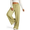 thumbnail image 5 of Lindreshi Wide Leg Pants Woman Women Fashion Trousers Full Pants Casual Straight Solid Color Loose Casual Wide Leg Pants, 5 of 9