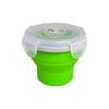 EcoVessel Snacker Collapsible Silicone Snack Cup, Green
