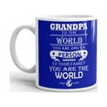 thumbnail image 2 of Grandpa To The World Only A Person Coffee Tea Ceramic Mug Office Work Cup Gift11 oz, 2 of 3