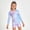 Sky Blue, variant on Toddler Girl Outfits Tight Gymnastics Sport Crew Neck Long Sleeve Top with Pants Baby Clothes Girl Blue 5-6 Years