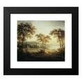 thumbnail image 2 of Jeanna Elisabeth Åkerman 23x20 Black Modern Framed Museum Art Print Titled - Rosendal Castle from the East, 2 of 5