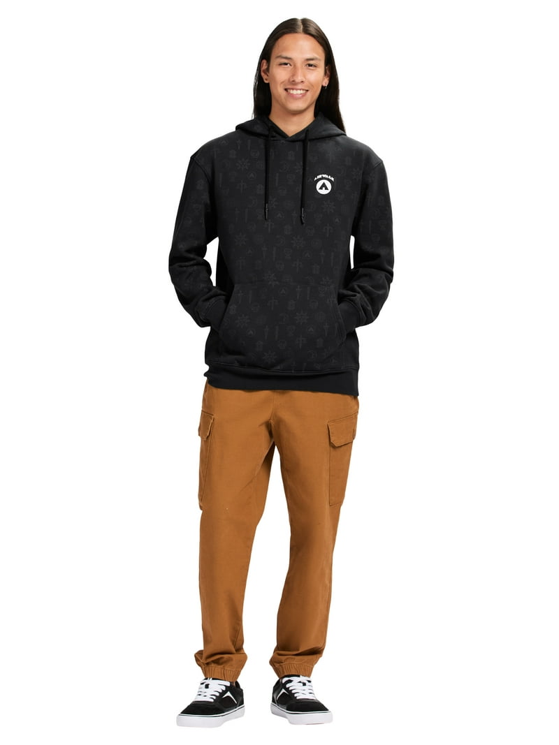 Airwalk Men's & Big Men's Fleece Pullover Hoodie, Sizes XS-3XL