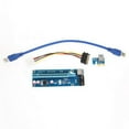 thumbnail image 2 of axGear USB3.0 PCI Express 1x to 16x Extender Riser Card Adapter Converter W/ Cable, 2 of 8