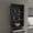 Black, variant on Eco 36" High Open 3-Tier Wall Cabinet, Wall Shelf, Storage Cabinet, Cube Shelf Bedroom, Office, Living Room, Garage White