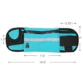 thumbnail image 4 of Wrapables Adjustable Neoprene Running Belt, Waterproof Fanny Pack, Workout Pouch for Running Jogging Hiking, Blue, 4 of 8