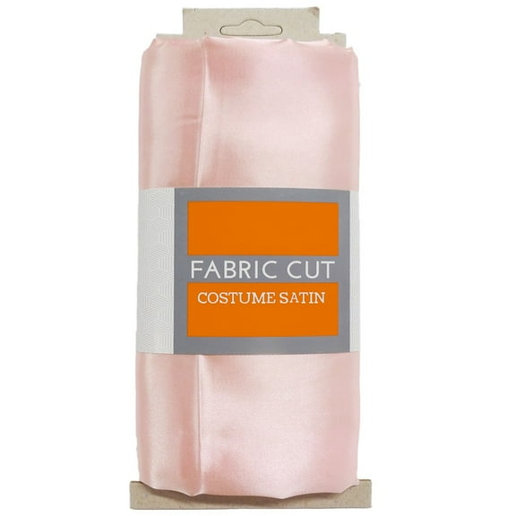 Shason Textile Special Occasion 59" X 8 Yards 100% Polyester Satin Solid Print Apparel Fabric, Rose Gold