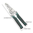 thumbnail image 2 of 18 In 1 Wire Stripper Alicate Multiusos Electrico Function Wire Stripping Pliers Multifunctional Wire Stripper Crimper Cutter Pliers Wire Stripper Tool Screwdriver Set Screw Driver for Glasses And Car, 2 of 2