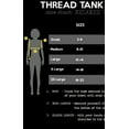 thumbnail image 2 of Thread Tank Mermaid At Heart Women's Relaxed V-Neck T-Shirt Tee Heather Grey Small, 2 of 3