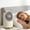 80#White, variant on Desktop Mist Fan Portable USB Fan, Fast Cooling Strong Airflow Humidifier Quiet Mini Air Conditioner 400ml Tank With Night Light Timer Function, for Office Dorm Bedroom Home Desk Summer Use