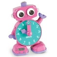 thumbnail image 1 of Learning Resources Jouet Horloge d'Apprentissage Tock The Learning, Rose, 1 of 4