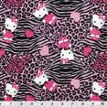 thumbnail image 1 of Hello Kitty Cotton Licensed Pre-Cut Flannel - 2 pcs - 36" x 42" (91 cm x 107 cm), 1 of 3