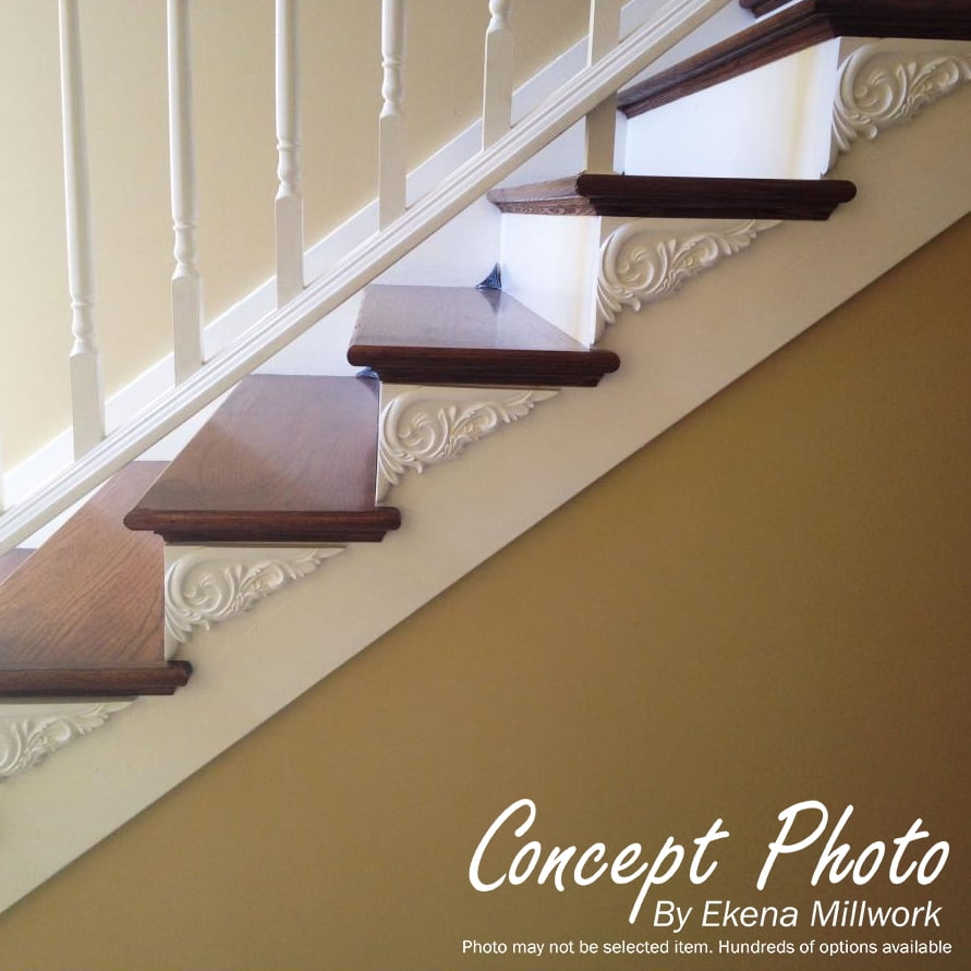 11 3 4 W X 7 7 8 H X 3 4 P Floral Large Stair Bracket Right Walmart Com Walmart Com