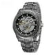 thumbnail image 4 of Reloj mecánico automático tallado retro hueco informal de moda para hombres de estilo europeo y americano, 4 of 5