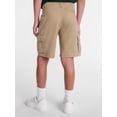 thumbnail image 3 of Wonder Nation Boys Twill Cargo Shorts, Sizes 4-18, 3 of 4