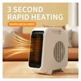thumbnail image 6 of Home Mini Heater Dormitory Office Home Desktop Portable Heater Energy-Saving Heating Quickly ,Fast Warm Air Delivery, 6 of 7
