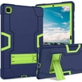 thumbnail image 1 of Étui pour Galaxy Tab A7 10.4 2020, DUEDUE Support Antichoc 3 en 1 Hybride Robuste en PC Dur, Protection Complète, 1 of 5